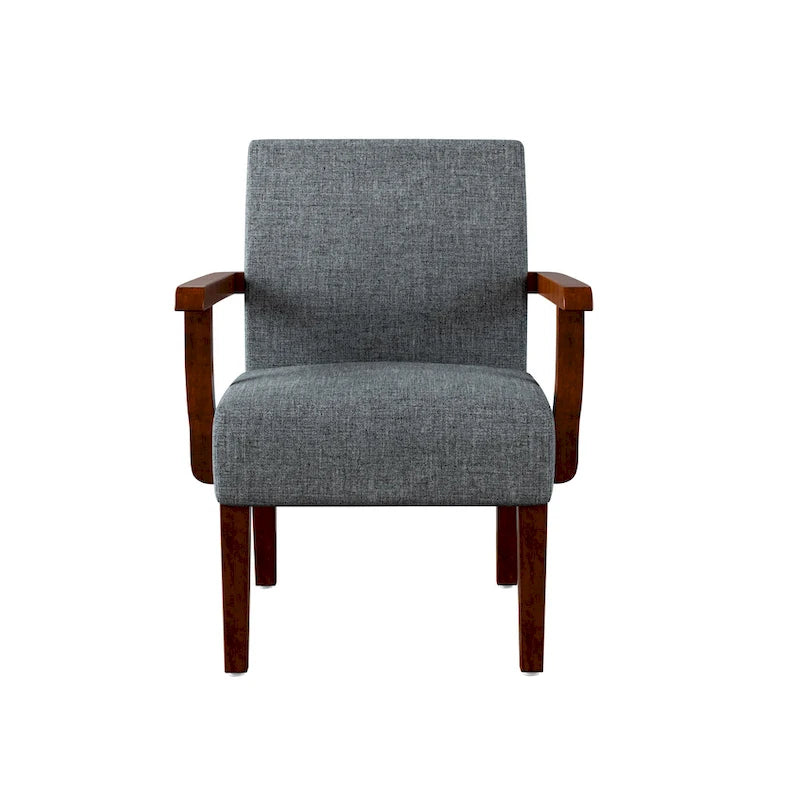 Fauteuils gris 18.7 avec table ronde