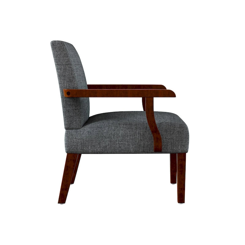 Fauteuils gris 18.7 avec table ronde