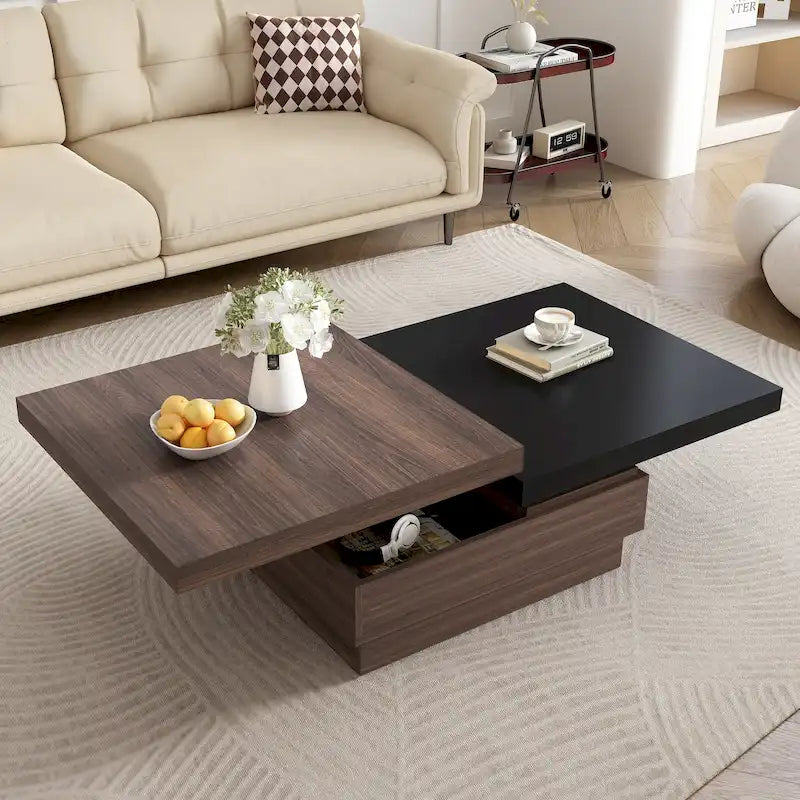 Table basse rotative