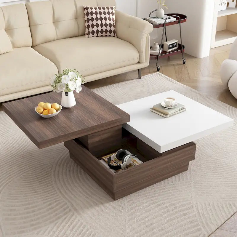 Table basse rotative