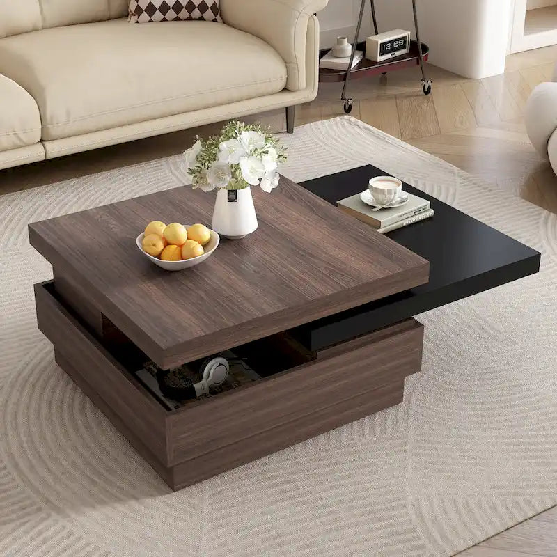 Table basse rotative