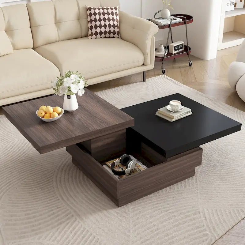 Table basse rotative