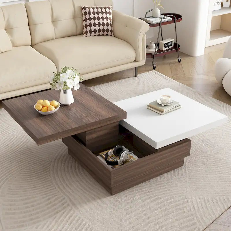 Table basse rotative