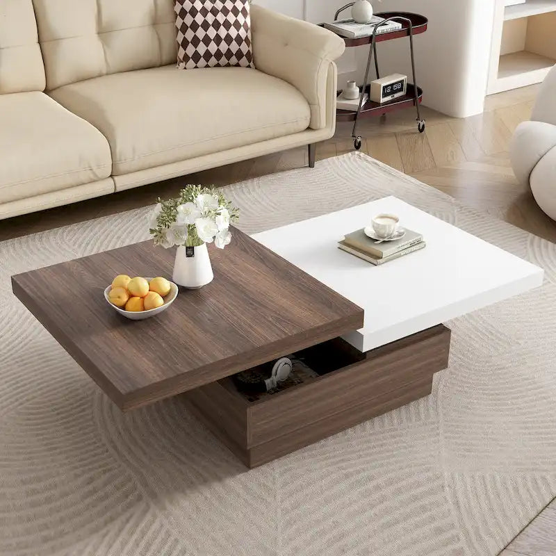Table basse rotative