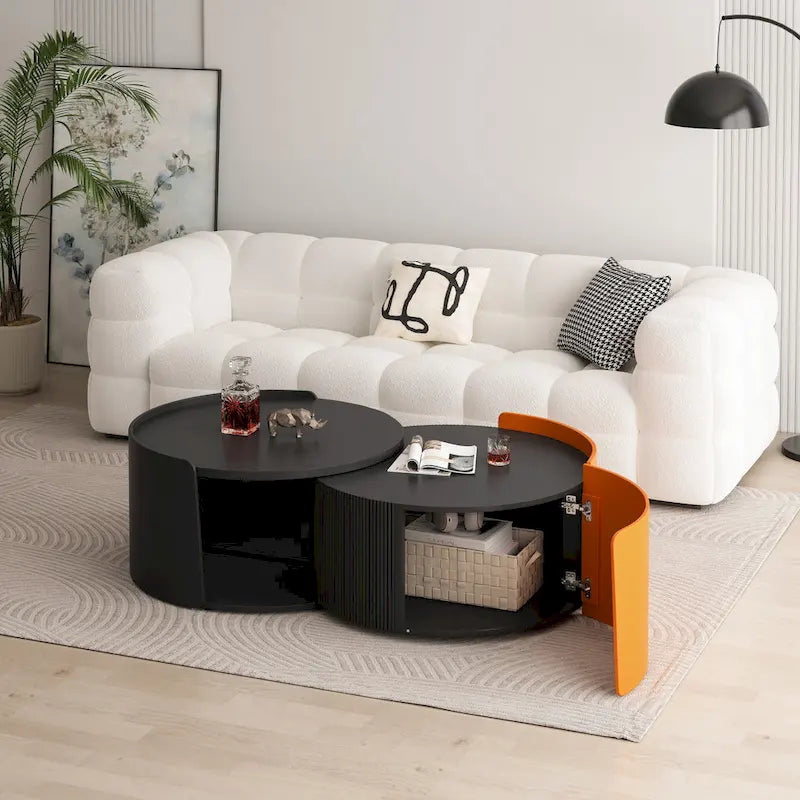 Tables gigognes rondes et table d'appoint