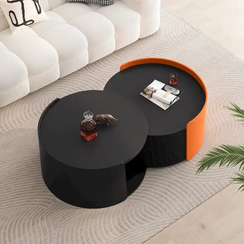 Tables gigognes rondes et table d'appoint
