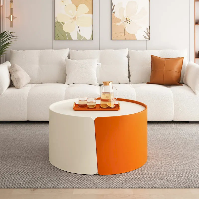 Tables gigognes rondes et table d'appoint