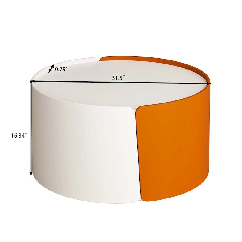 Tables gigognes rondes et table d'appoint
