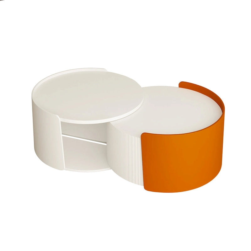 Tables gigognes rondes et table d'appoint