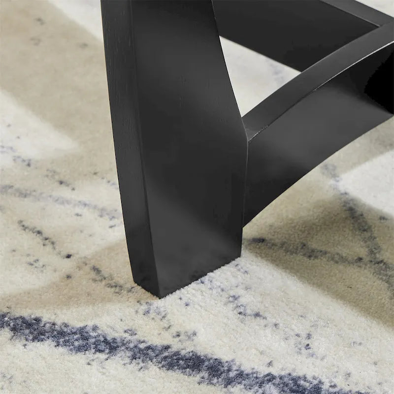 Table basse ronde en verre
