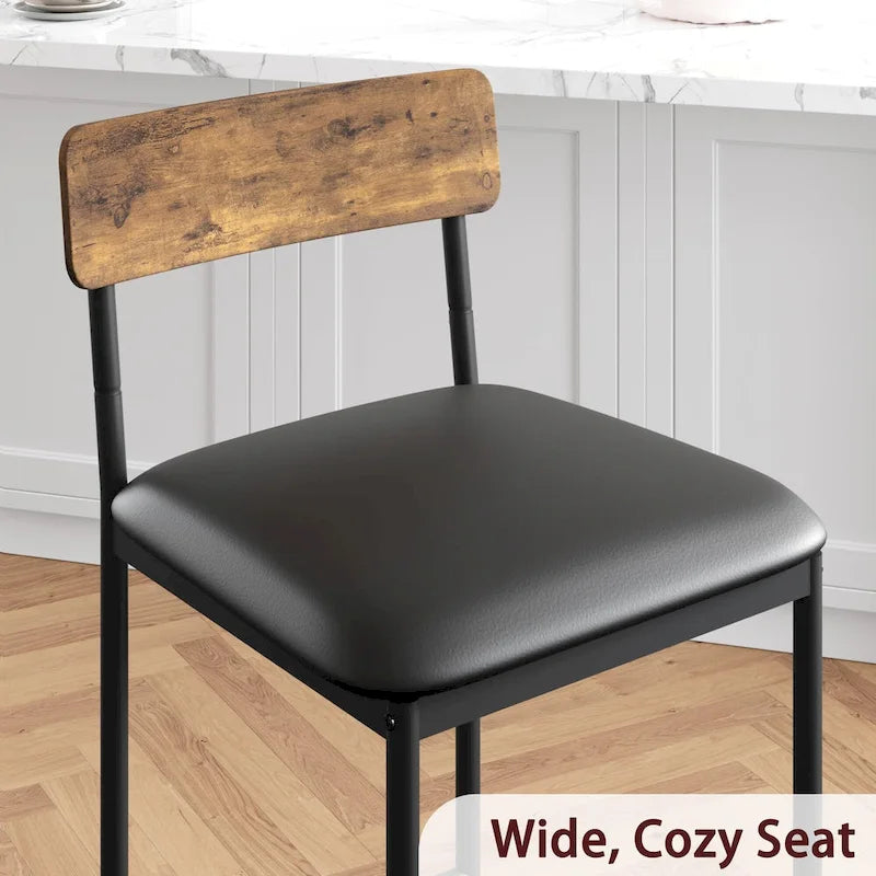 Tabouret de bar — Tabouret de bar de cuisine avec repose-pieds