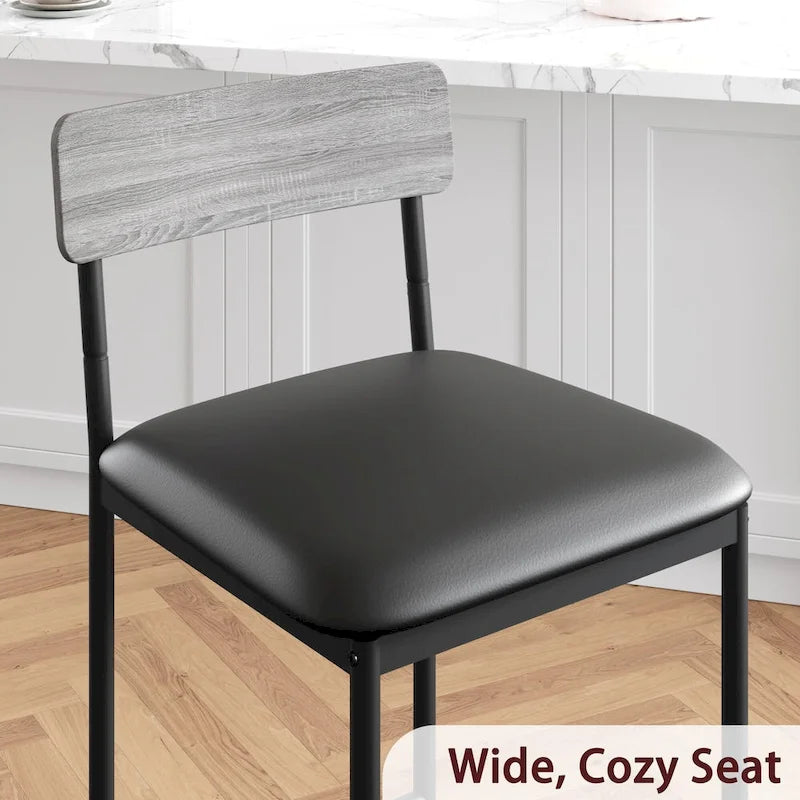 Tabouret de bar — Tabouret de bar de cuisine avec repose-pieds