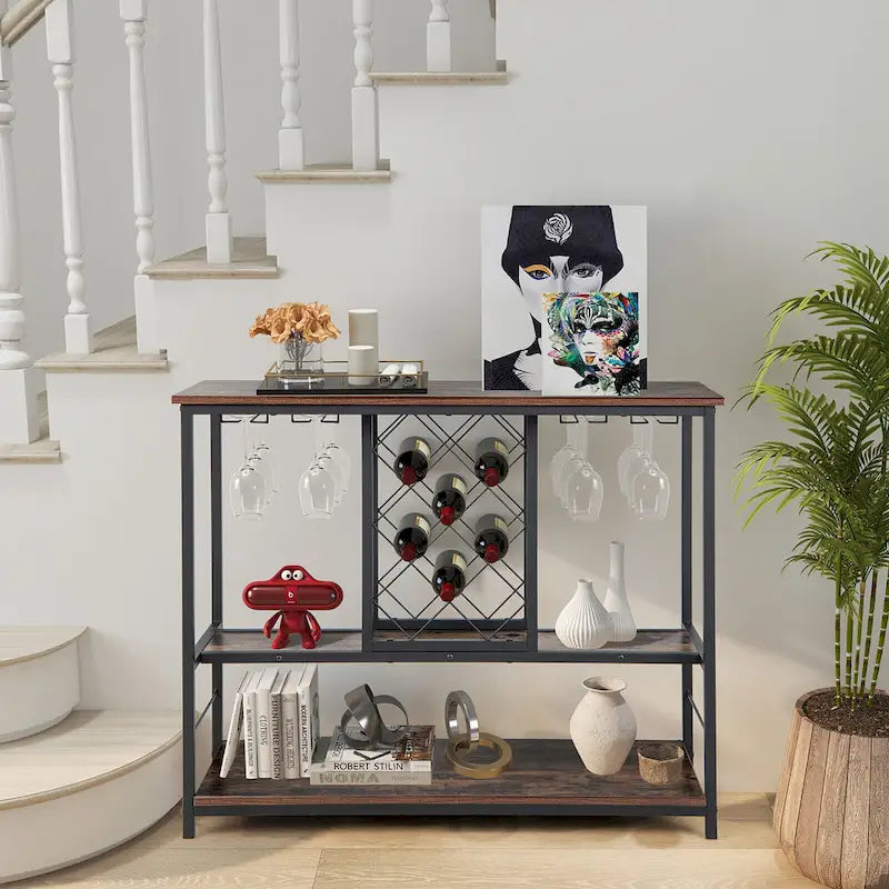 Chariot de bar style industriel
