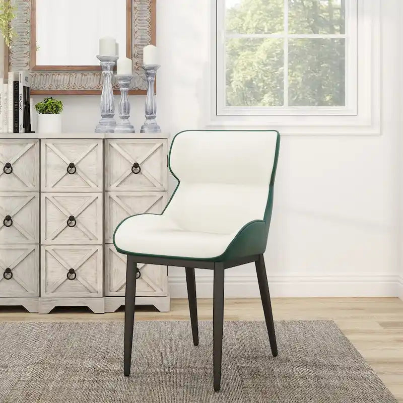 Chaise de salle à manger en similicuir