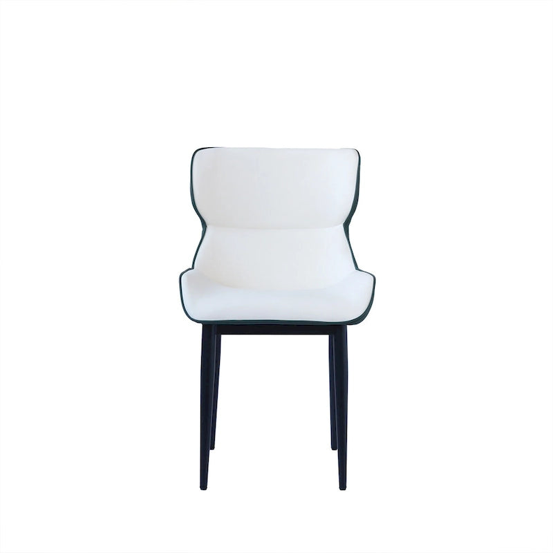 Chaise de salle à manger en similicuir