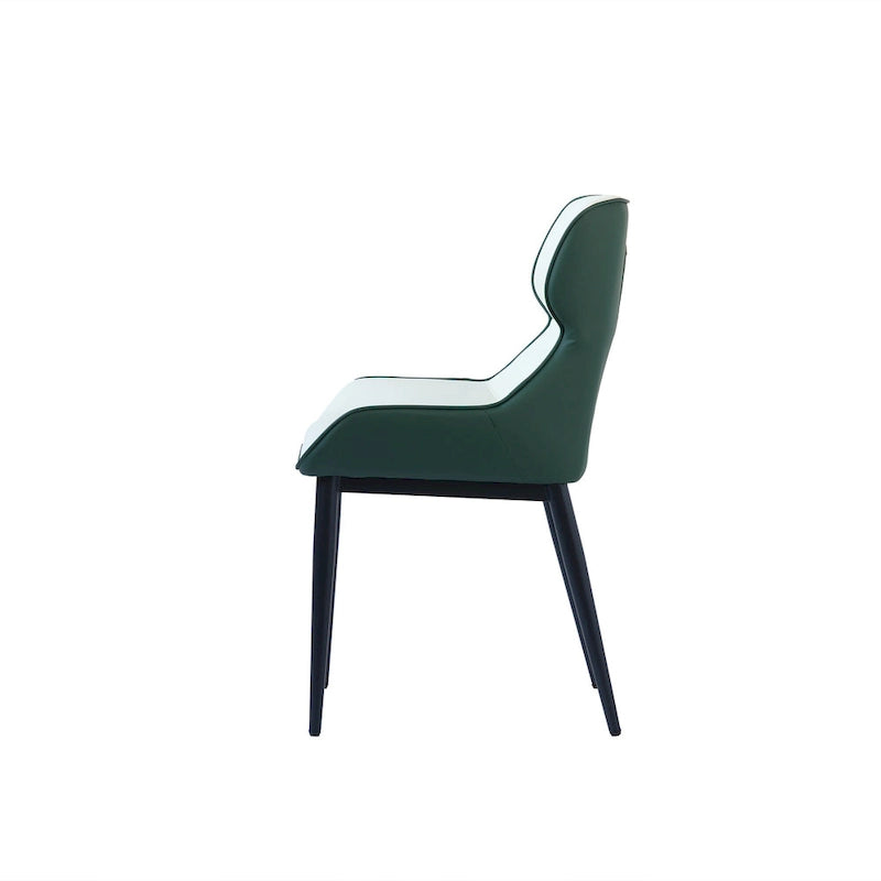 Chaise de salle à manger en similicuir