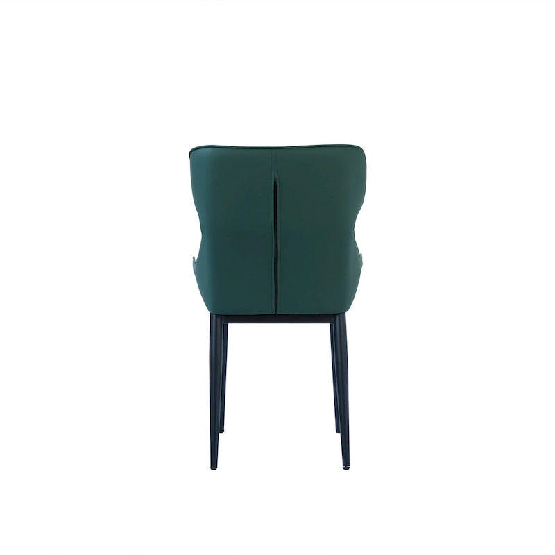 Chaise de salle à manger en similicuir