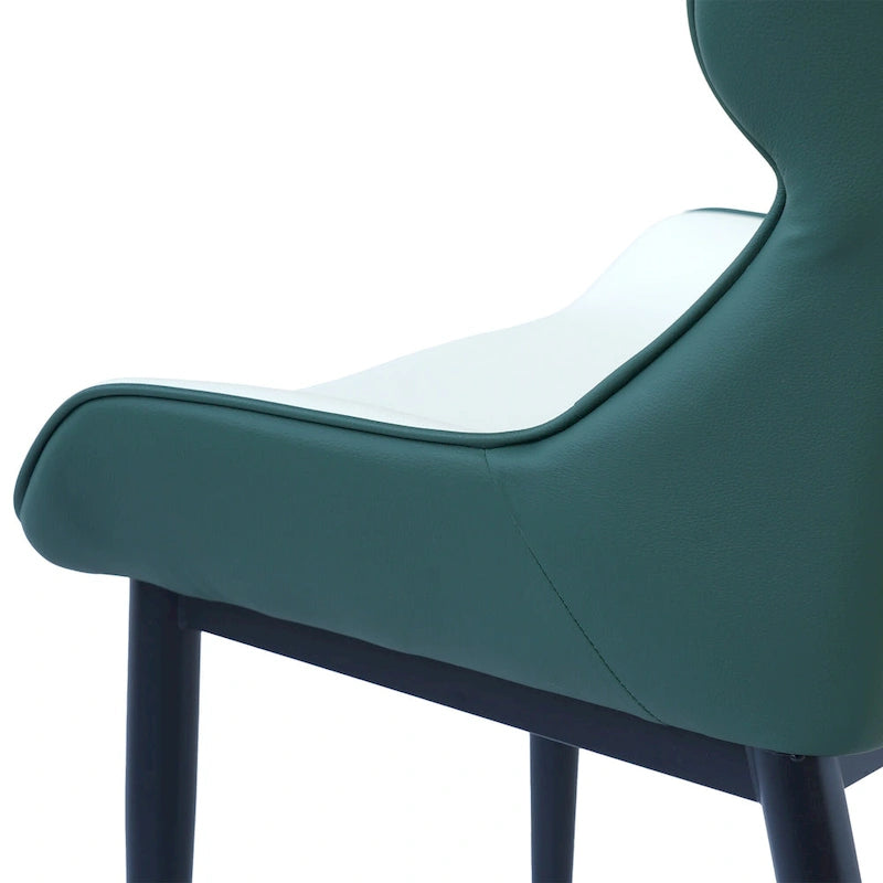 Chaise de salle à manger en similicuir