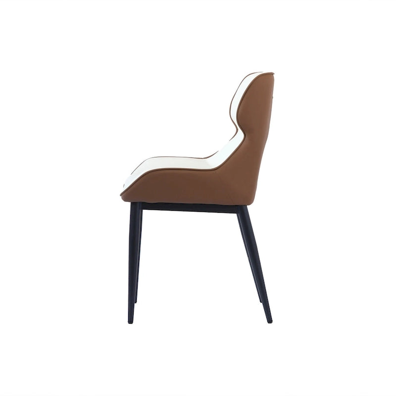 Chaise de salle à manger en similicuir