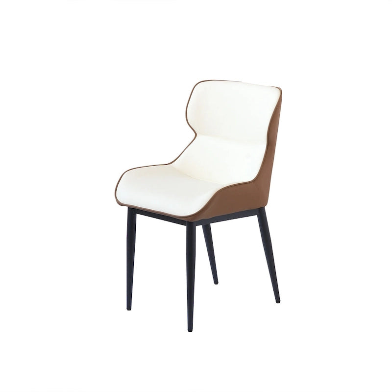 Chaise de salle à manger en similicuir