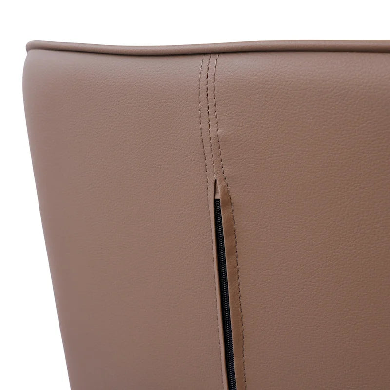Chaise de salle à manger en similicuir