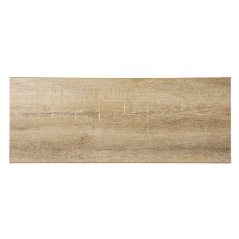 Console d'entrée rectangulaire en bois massif naturel