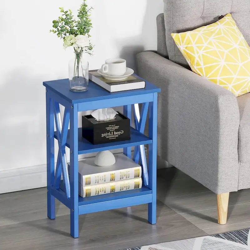 Table de chevet à trois niveaux de style moderne