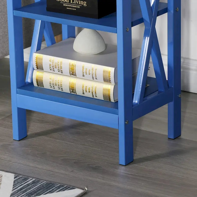 Table de chevet à trois niveaux de style moderne