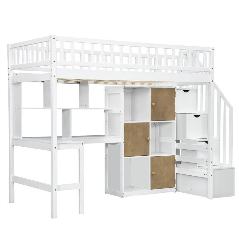 Lit mezzanine simple