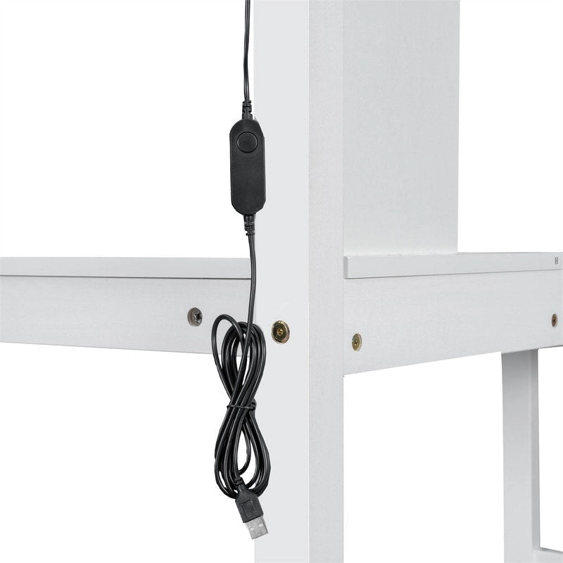 Lit mezzanine simple