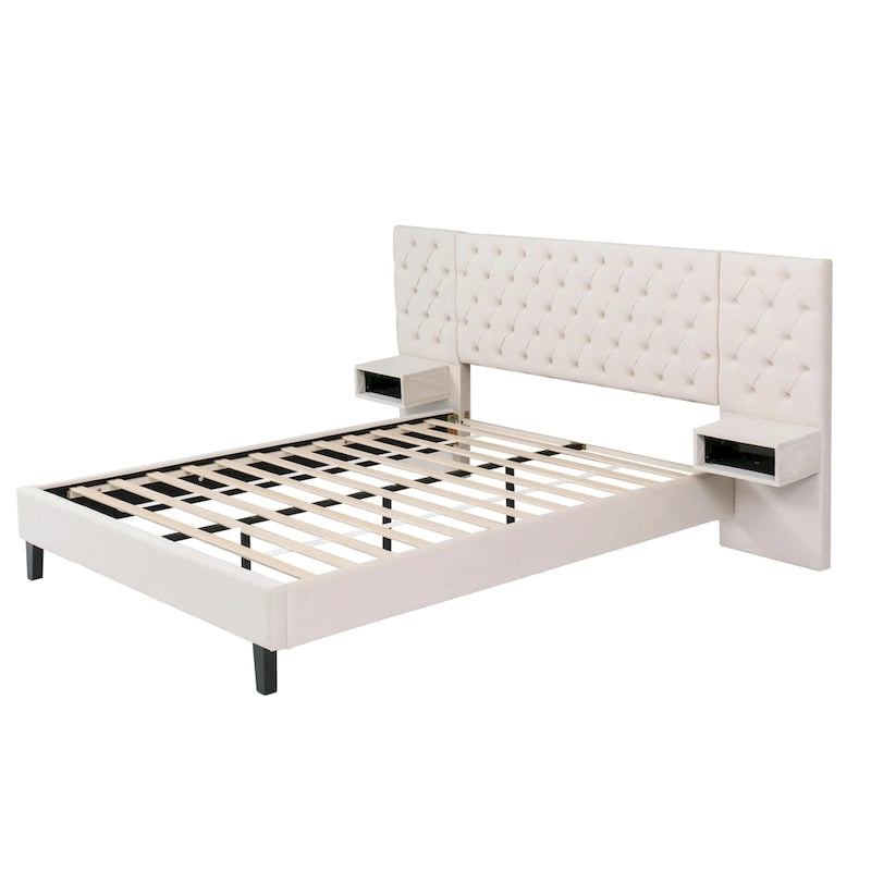 Lit plateforme bas