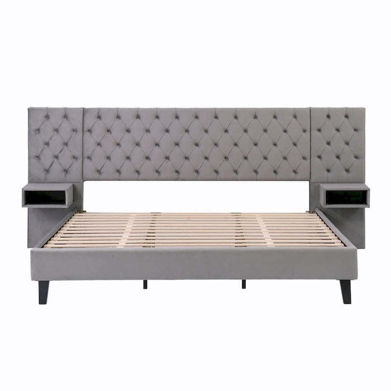 Lit plateforme bas