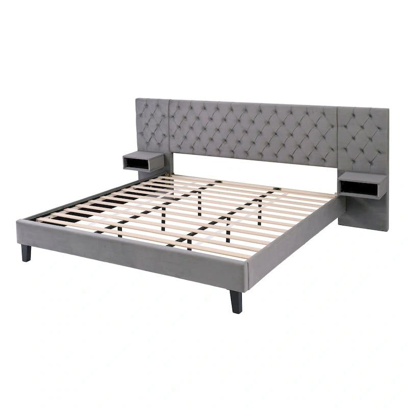 Lit plateforme bas