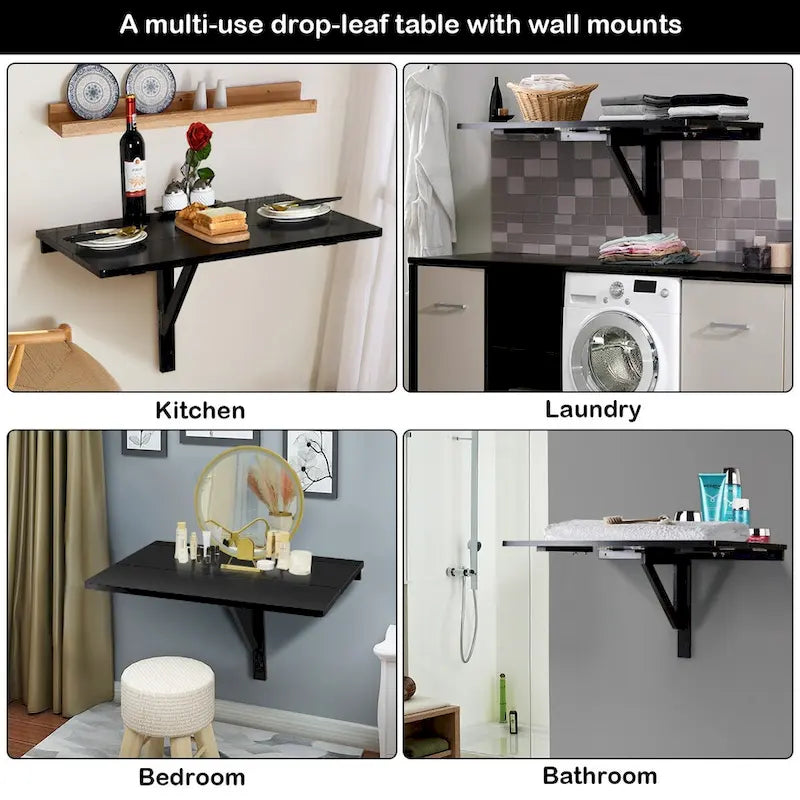 Table pliante murale