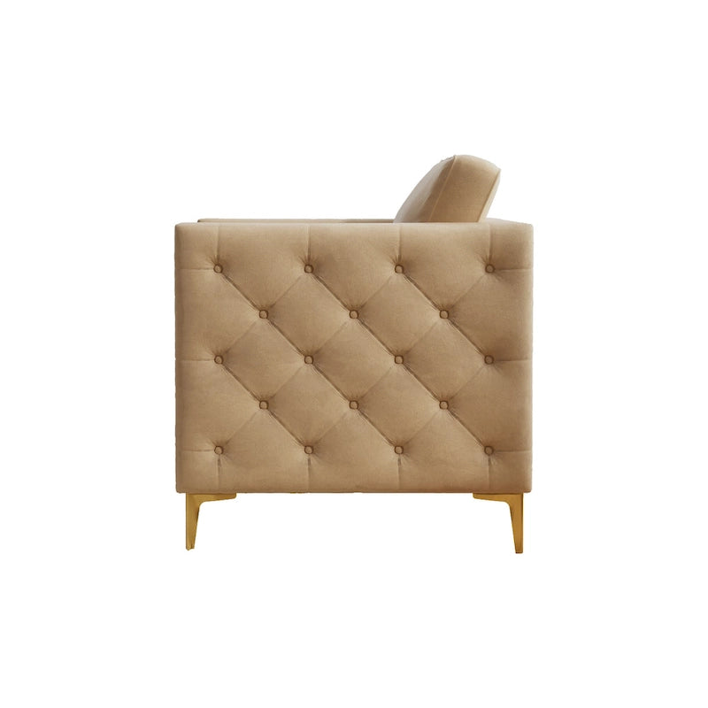 Fauteuil moderne couleur kaki