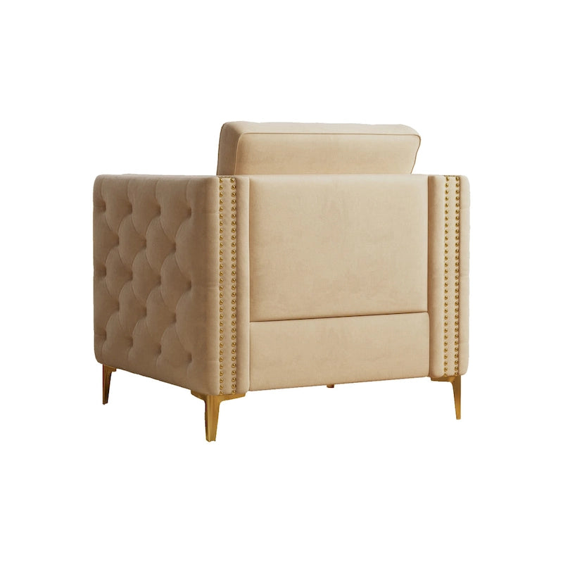 Fauteuil moderne couleur kaki