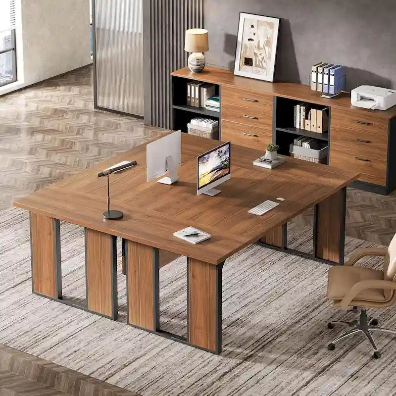 Ensemble de meubles de bureau en bois pour la maison