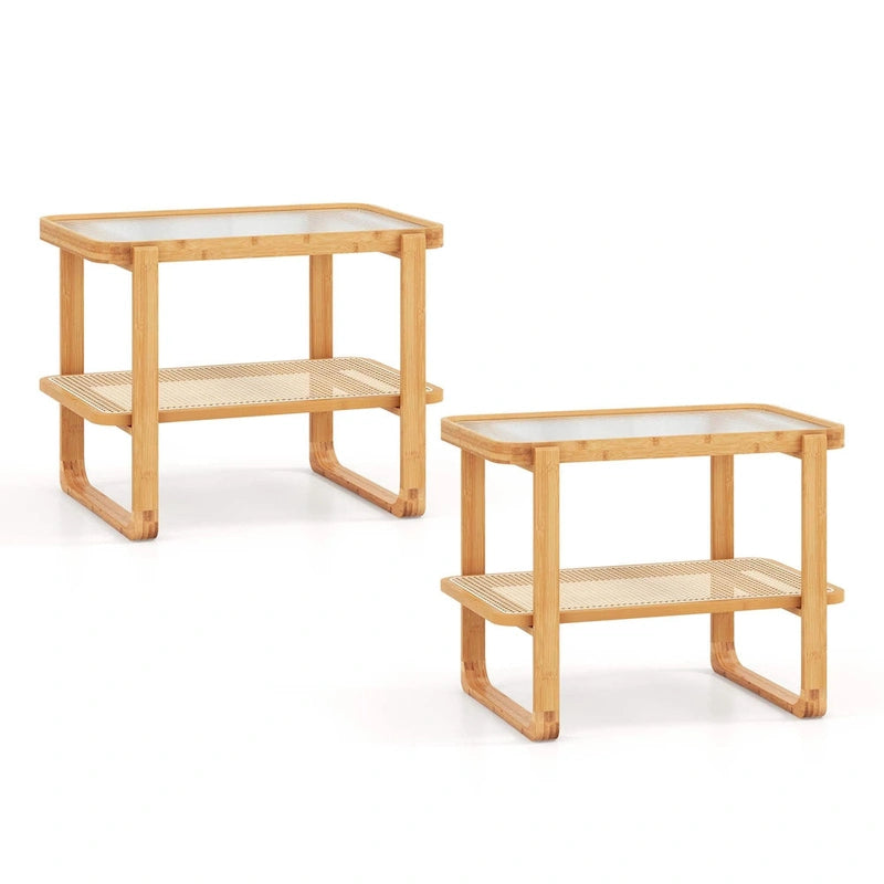 Table d'appoint en bambou