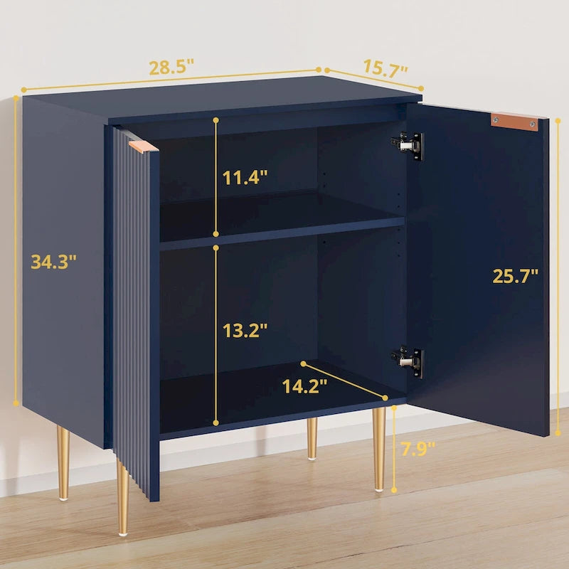 Armoire de rangement avec étagères réglables