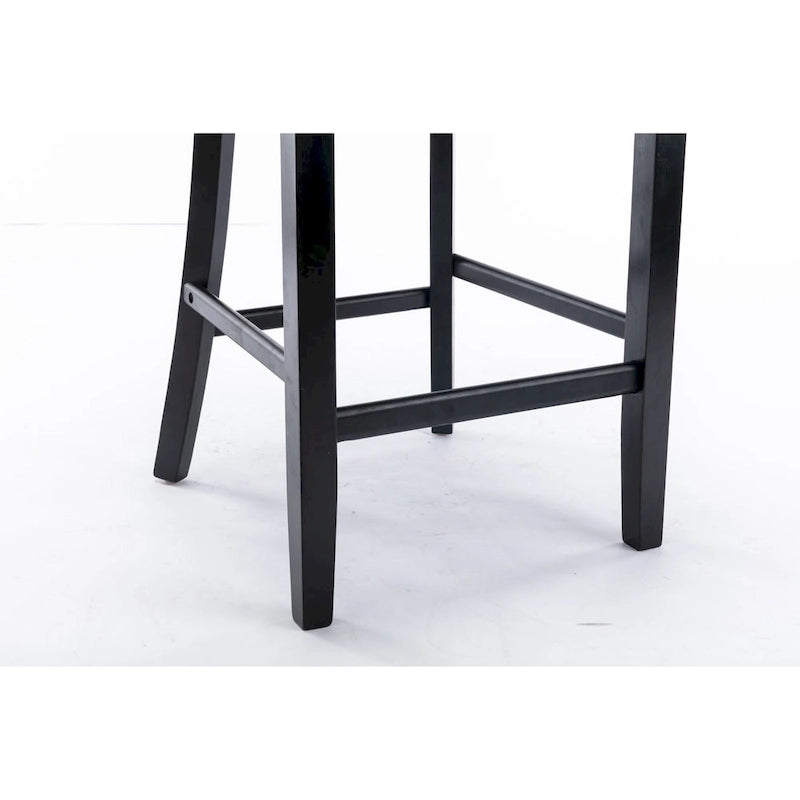 Tabouret de bar moderne en velours