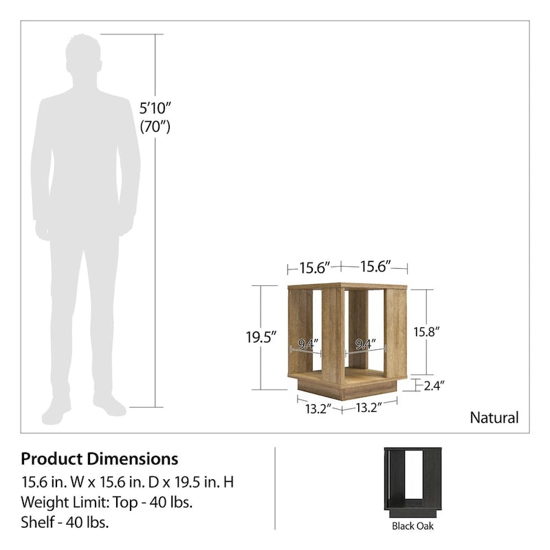 Table d'appoint contemporaine
