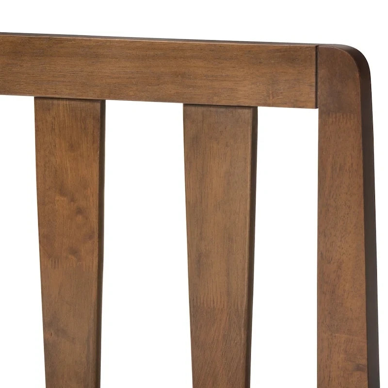 Lit de rangement contemporain en noyer
