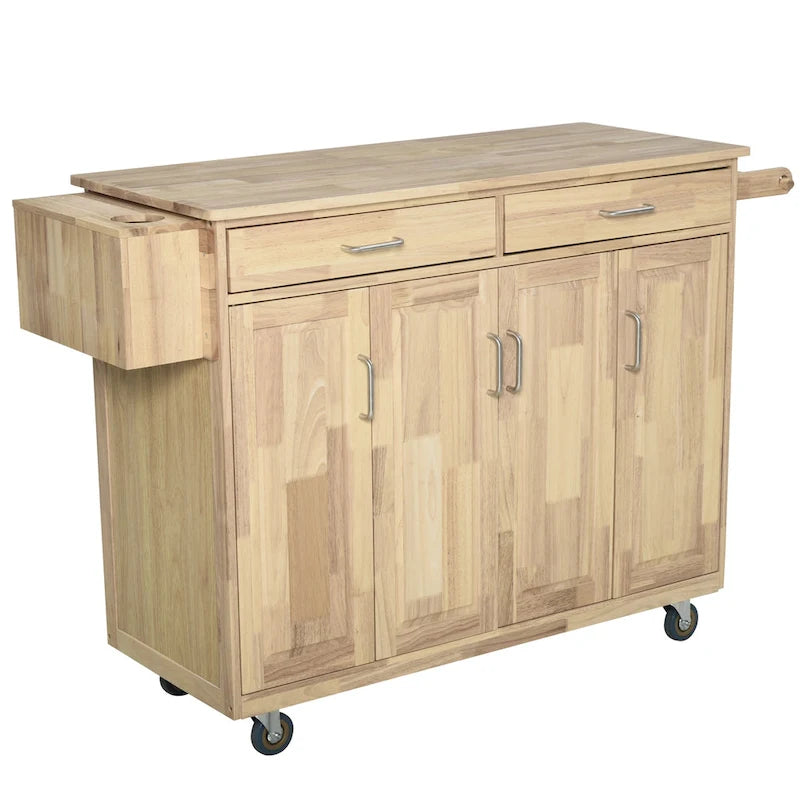 Dessert de cuisine mobile en bois