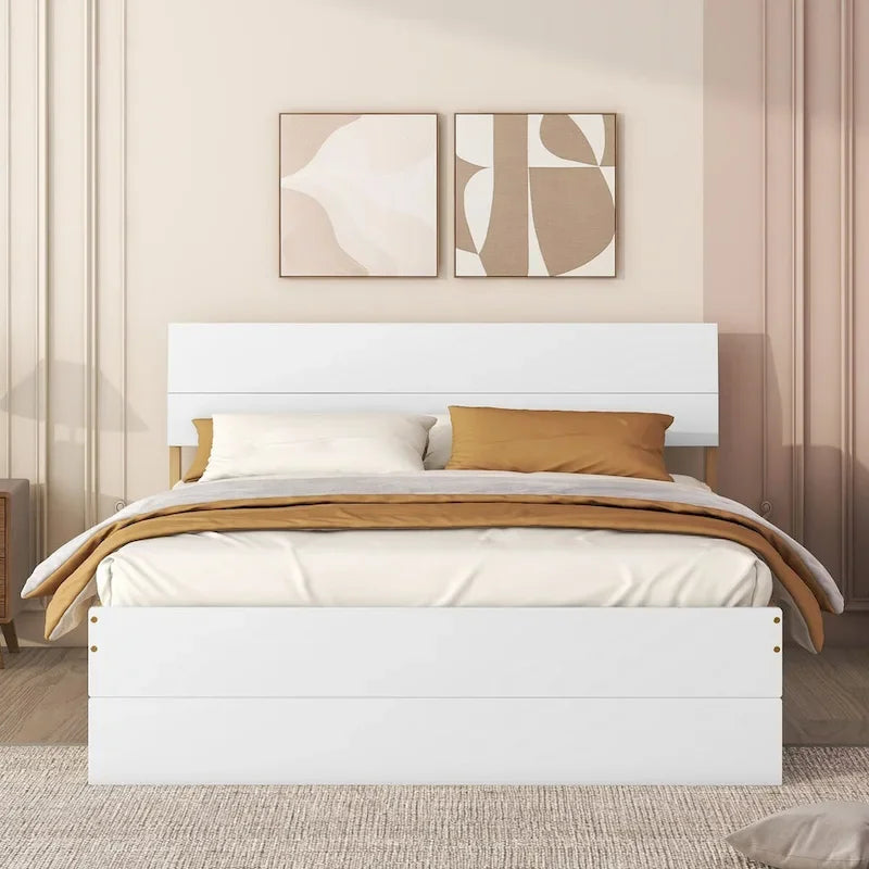 Cadre de lit double style moderne