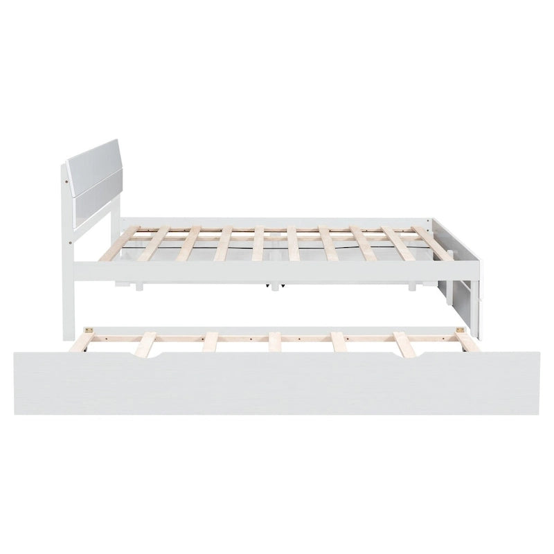 Cadre de lit double style moderne