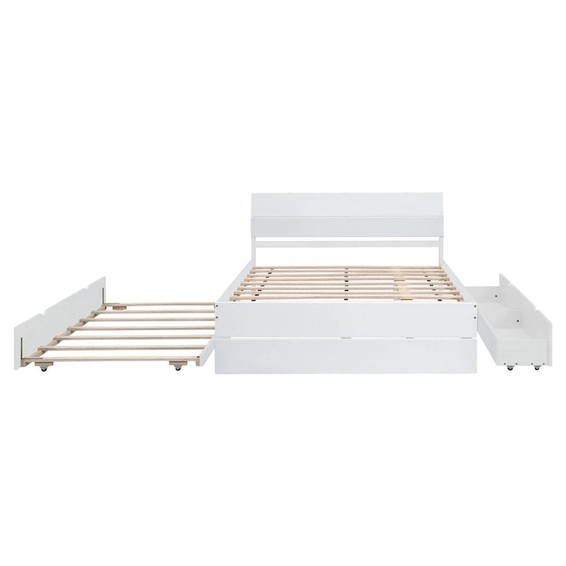 Cadre de lit double style moderne
