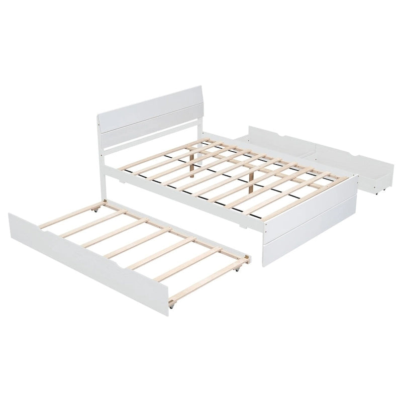 Cadre de lit double style moderne