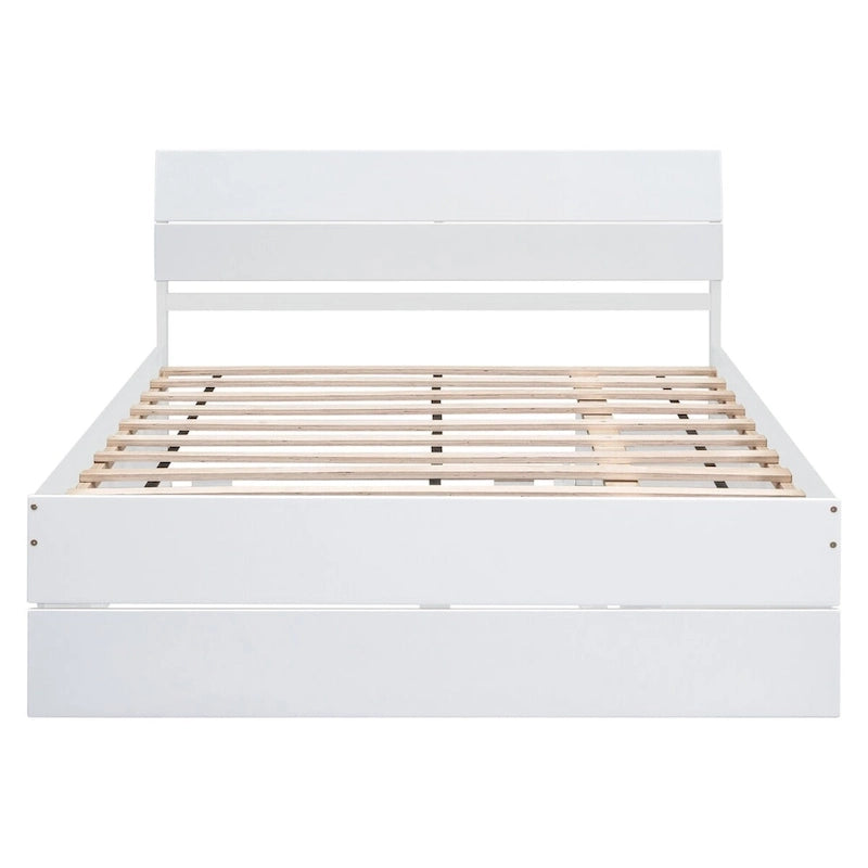 Cadre de lit double style moderne