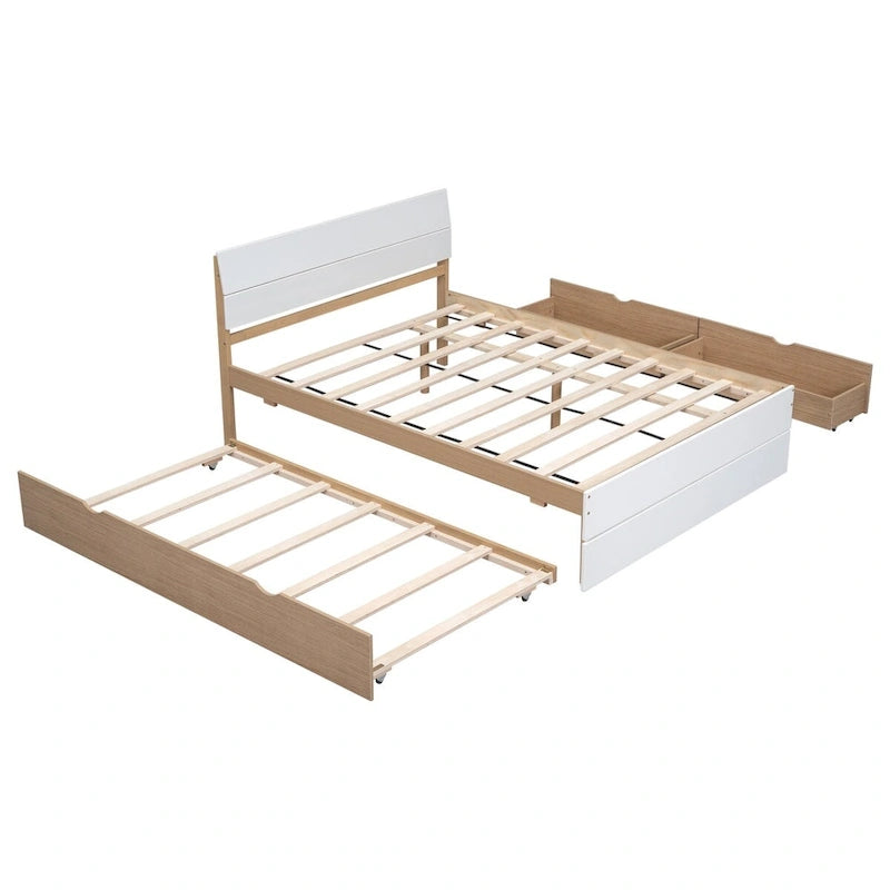 Cadre de lit double style moderne