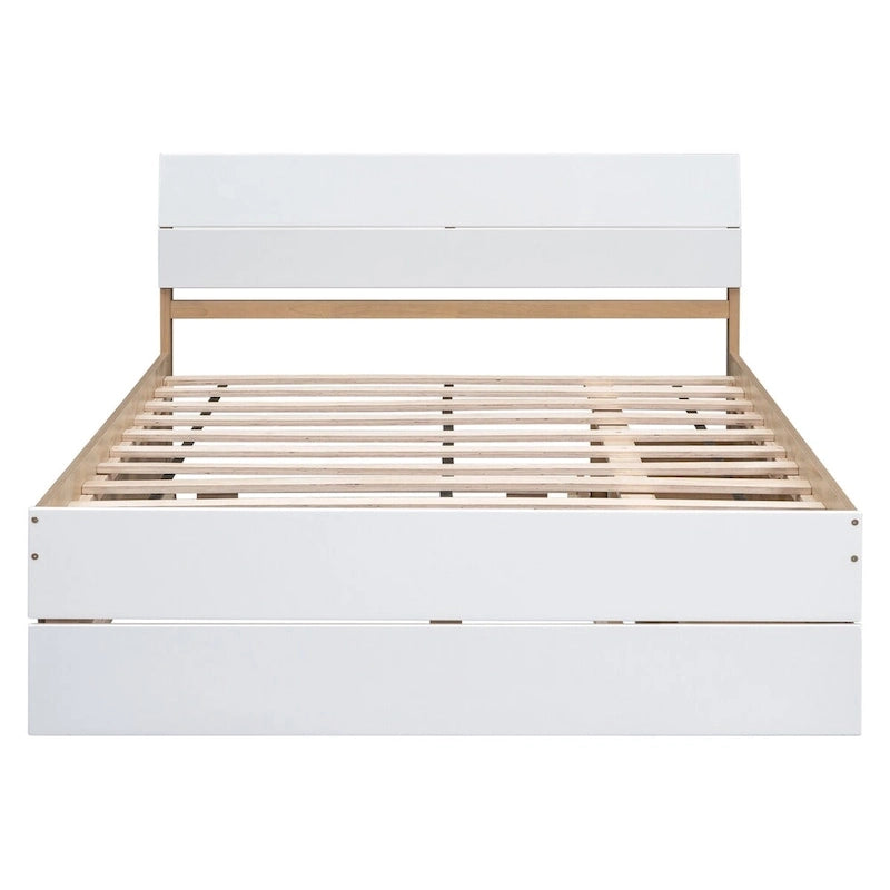 Cadre de lit double style moderne